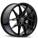 18x8.5 Kraze Evolve Gloss Black 5x114.3 ET35 CB73.1 Wheel Rim