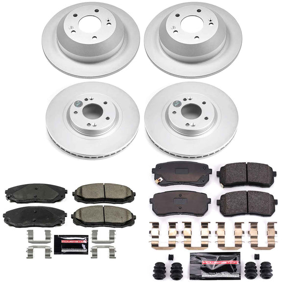 Z23 Daily Driver Premium Carbon-Fiber Ceramic Brake Pad and Fully Coated Rotor K