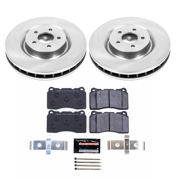 PowerStop Track Day High-Performance Brake Pad and Rotor Kit
