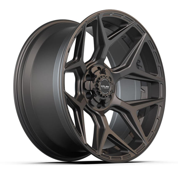 4Play Gen3 4P06 22x10 Matte Black Wheel 6x139.7 ET-18 CB106.1