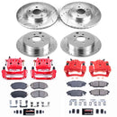 PowerStop Z23 Daily Driver Carbon-Fiber Ceramic Pads Drilled & Slotted Rotor & C