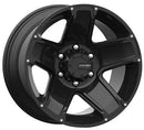 16x8 Mamba M13 Matte Black 6x114.3 6x4.5 ET13 Wheel Rim-1