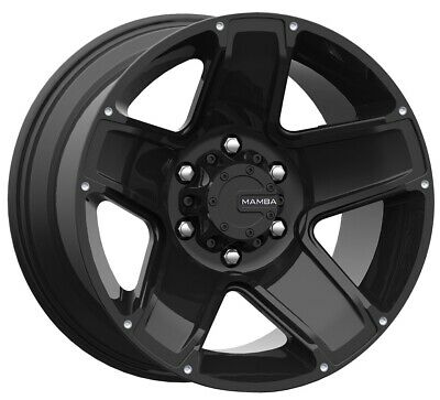 16x8 Mamba M13 Matte Black 6x114.3 6x4.5 ET13 Wheel Rim