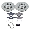 PowerStop OE Stock Replacement Low-Dust Ceramic Brake Pad and Rotor Kit