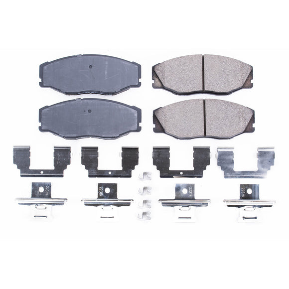 PowerStop Z17 Evolution Ceramic Brake Pads With Hardware