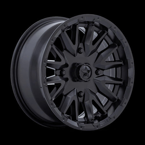 15X7 Msa Offroad Wheels M49 Creed Matte Black 4X110 ET10 Wheel Rim