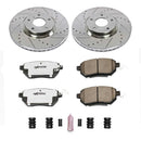 PowerStop Z26 Street Performance Ceramic Brake Pad and Drilled & Slotted Rotor K