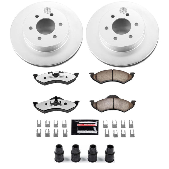 Z36 Truck & Tow Premium Carbon-Fiber Ceramic Brake Pad and Fully Coated Rotor Ki