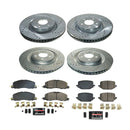 PowerStop Z23 Daily Driver Carbon-Fiber Ceramic Brake Pad and Drilled & Slotted