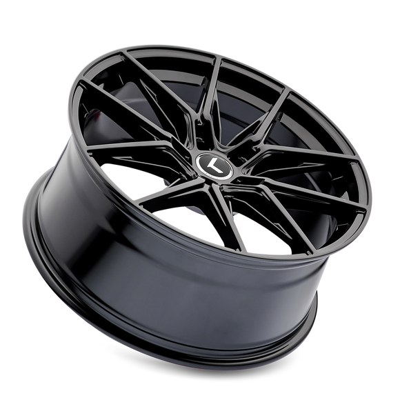 20x9 Kraze Evolve Gloss Black 5x112 ET35 CB66.56 Wheel Rim