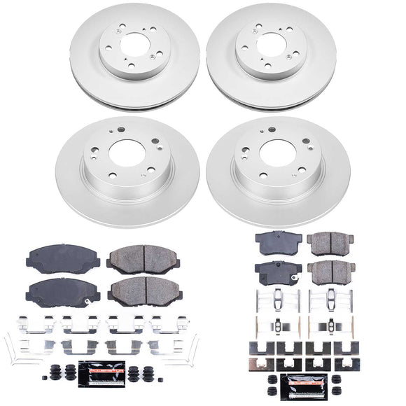 Z23 Daily Driver Premium Carbon-Fiber Ceramic Brake Pad and Fully Coated Rotor K