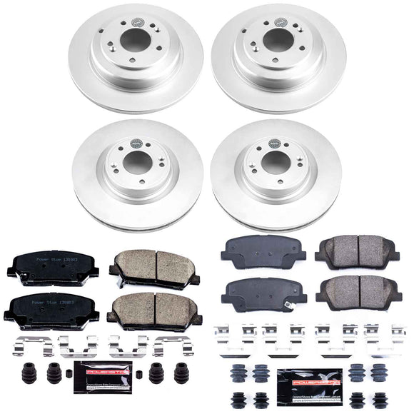 Z23 Daily Driver Premium Carbon-Fiber Ceramic Brake Pad and Fully Coated Rotor K