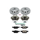 PowerStop OE Stock Replacement Low-Dust Ceramic Brake Pad, Rotor and Caliper Kit