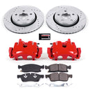 PowerStop Z23 Daily Driver Carbon-Fiber Ceramic Pads Drilled & Slotted Rotor & C
