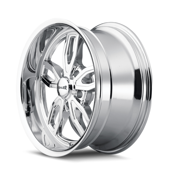 20x8.5 Ridler 608 Chrome 5x127 ET0 CB78.3 Wheel Rim