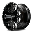 20x12 Hardrock BloodShot Xposed Gloss Black Milled 6x135 ET-44 wheel/rim-3