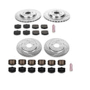 PowerStop Z23 Daily Driver Carbon-Fiber Ceramic Brake Pad and Drilled & Slotted