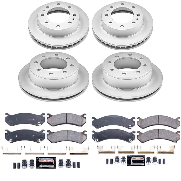 Z23 Daily Driver Premium Carbon-Fiber Ceramic Brake Pad and Fully Coated Rotor K
