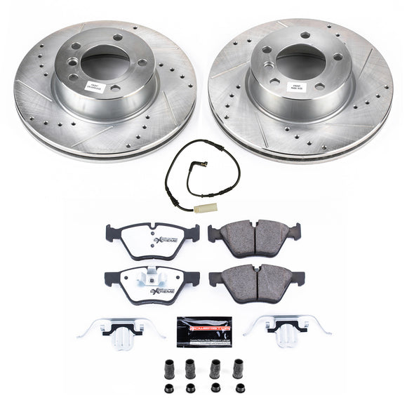 PowerStop Z26 Street Performance Ceramic Brake Pad and Drilled & Slotted Rotor K