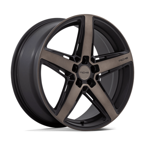 20X9.5 Niche 1PC M271 Teramo Black 5X114.3 5X4.5 ET25 Wheel Rim