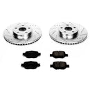 PowerStop Z23 Daily Driver Carbon-Fiber Ceramic Brake Pad and Drilled & Slotted