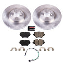 PowerStop OE Stock Replacement Low-Dust Ceramic Brake Pad and Rotor Kit