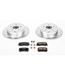 PowerStop Z23 Daily Driver Carbon-Fiber Ceramic Brake Pad and Drilled & Slotted