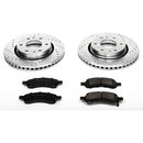 PowerStop Z23 Daily Driver Carbon-Fiber Ceramic Brake Pad and Drilled & Slotted