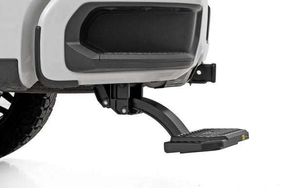 Rough Country Retractable Bed Step Manual Pull For Chevy GMC 1500 19-24