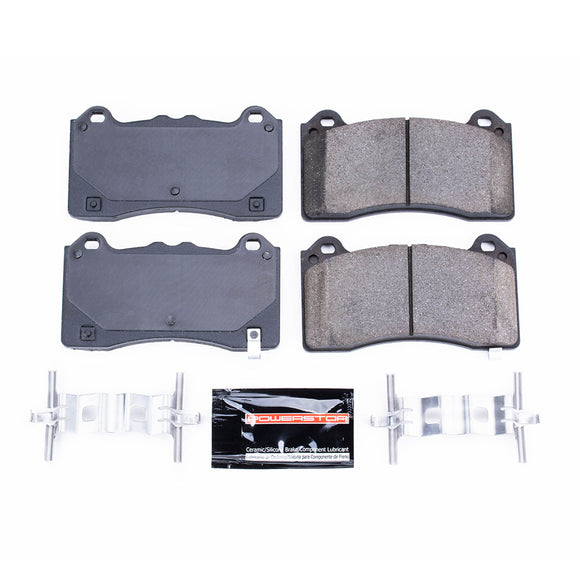PowerStop Z23 Evolution Sport Carbon-Fiber Brake Pads With Hardware