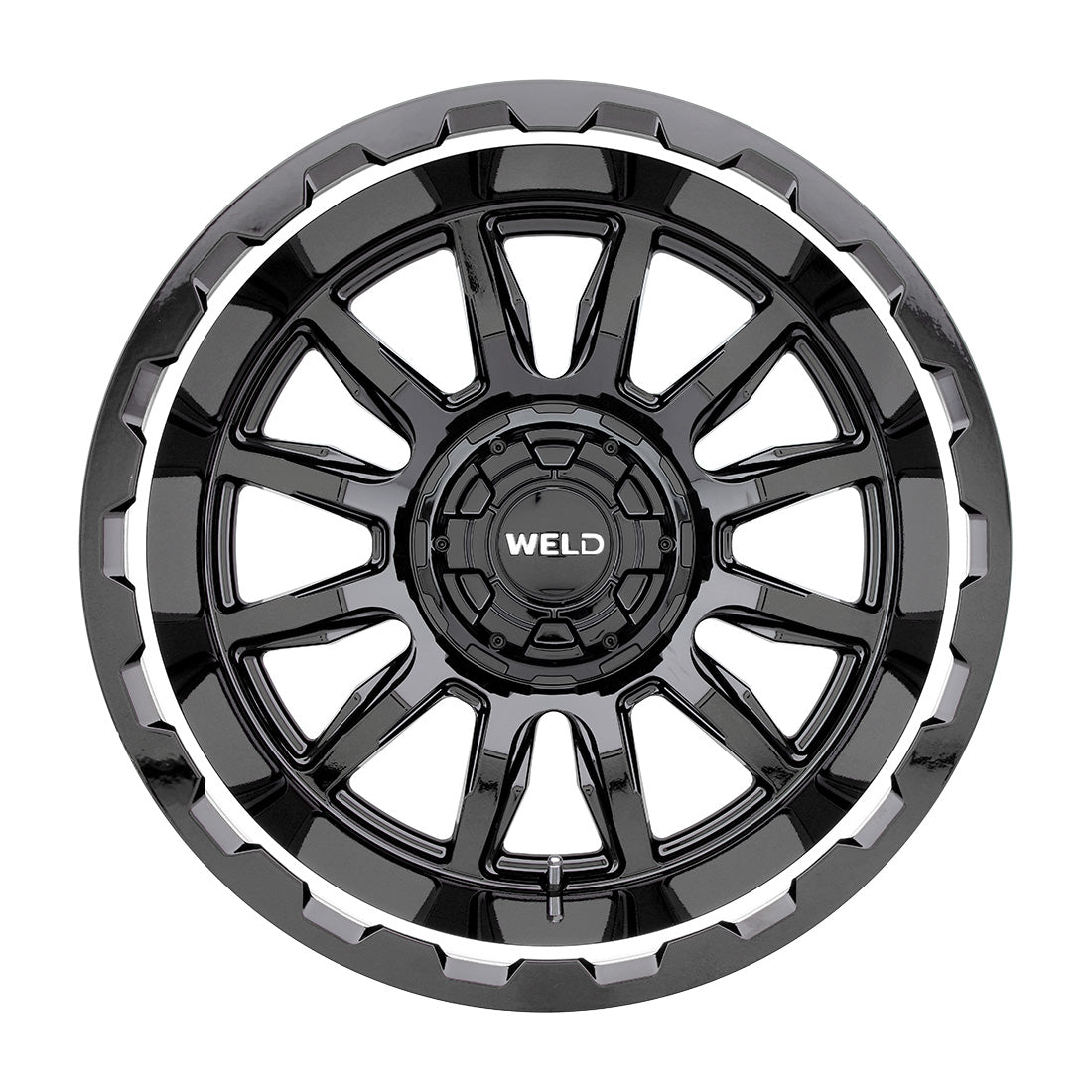 20x10 WELD Off-Road Gauntlet Black Milled 5x114.3 5x127 ET-18 CB78.1 Wheel Rim - 0