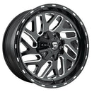 22x10 Fuel Off-Road D581 Triton Gloss Black Milled 6x135 ET-19 CB106.1 Wheel Rim