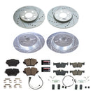 PowerStop Z23 Daily Driver Carbon-Fiber Ceramic Brake Pad and Drilled & Slotted