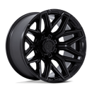 22x12 Fuel Off-Road Flux Blackout 8x165.1 ET-44 CB125.1 Wheel Rim