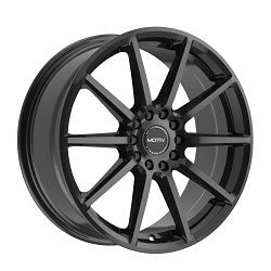 18X7.5 Motiv 431B Elicit Gloss Black 5x114.3/120 ET40 wheel/rim