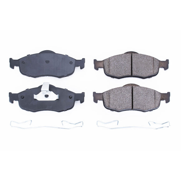 PowerStop Z17 Evolution Ceramic Brake Pads With Hardware
