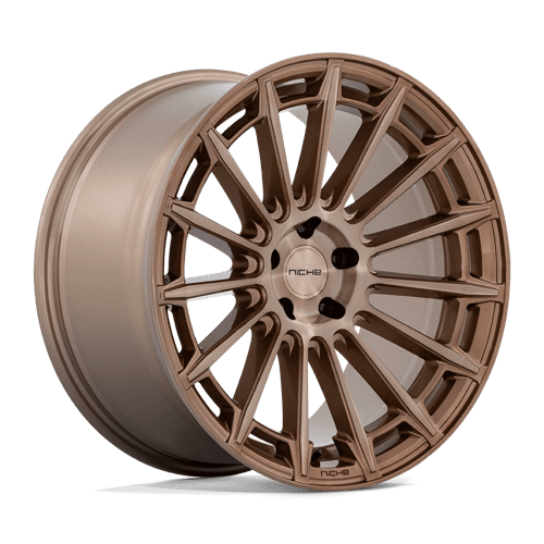 20X9 Niche 1PC M275 Amalfi Platinum Bronze 5X120 ET18 Wheel Rim