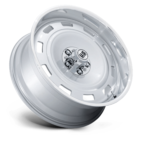 17x9 US Mags UC143 Scottsdale Silver With Diamond Cut Lip 5x127 ET-12 Wheel