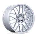19X9.5 TSW TW001 Daytona Gloss Silver 5x112 ET40 Wheel Rim