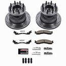 PowerStop Z36 Carbon-Fiber Ceramic Brake Pad with Drilled and Slotted Rotor Kit