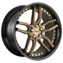 20X10 Niche Methos Matte Bronze Black Bead Ring 5x114.3 M195200065+40