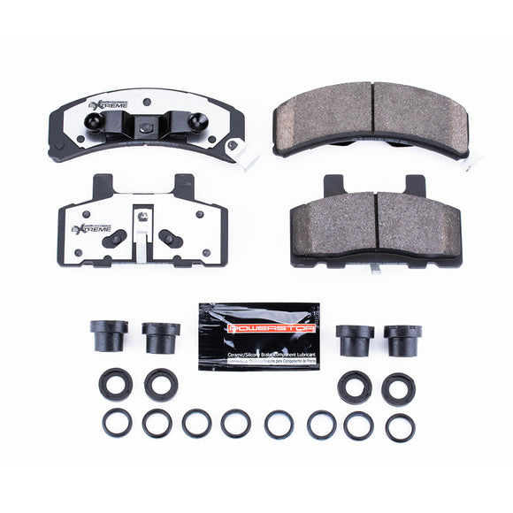 PowerStop Z36 Truck And Tow Carbon-Fiber Ceramic Brake Pads With Hardware