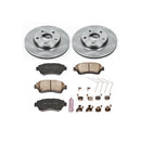 PowerStop OE Stock Replacement Low-Dust Ceramic Brake Pad and Rotor Kit