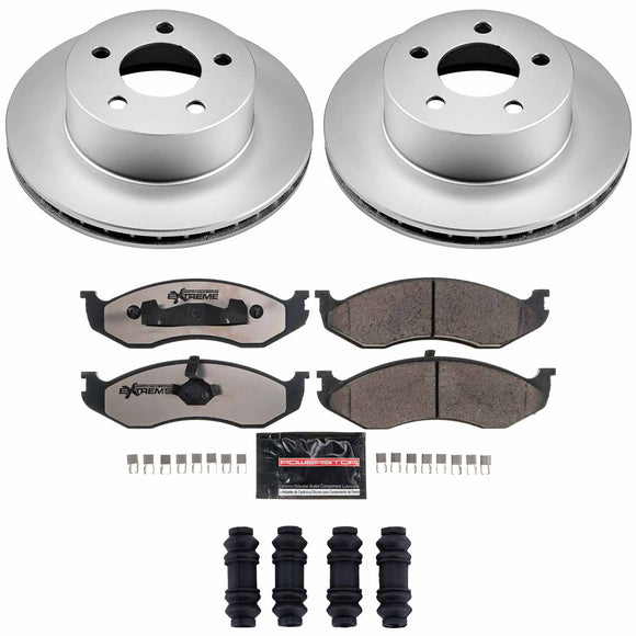 Z36 Truck & Tow Premium Carbon-Fiber Ceramic Brake Pad and Fully Coated Rotor Ki