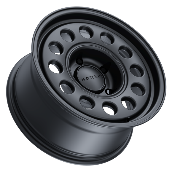 17x8.5 Nomad N501SB Convoy Satin Black 5x150 ET0 CB110.5 Wheel