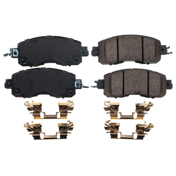 PowerStop Z17 Evolution Ceramic Brake Pads With Hardware