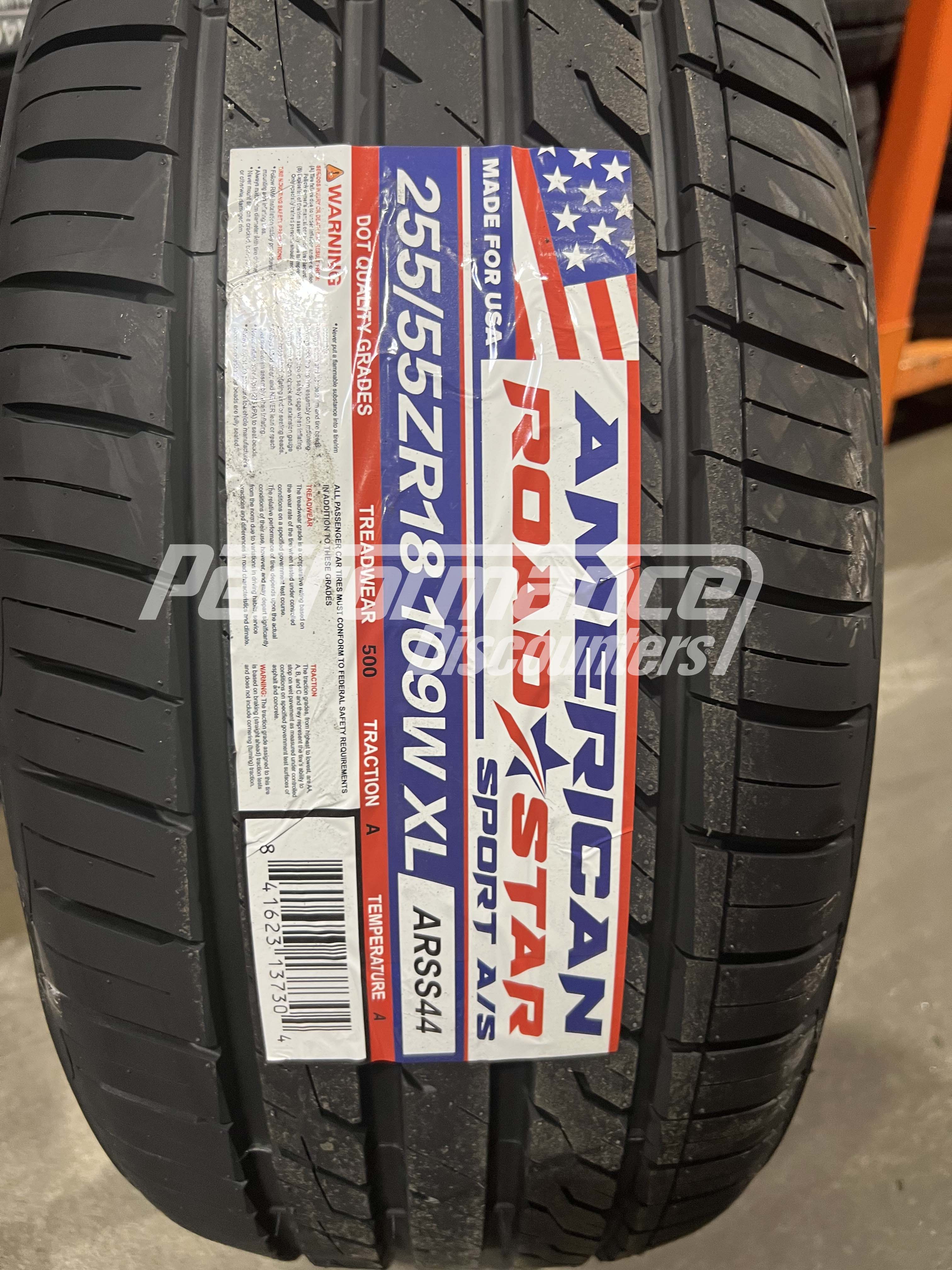 American Roadstar Sport AS Tire(s) 255/55R18 109W SL BSW 255 55 18 2555518