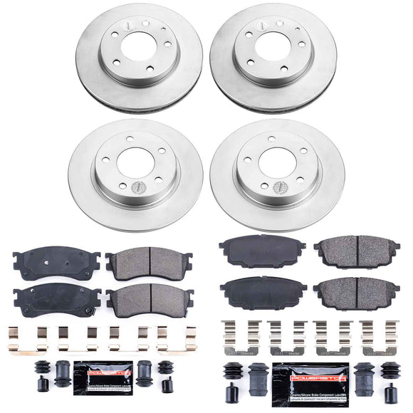 PowerStop Z23 Daily Driver Premium Carbon-Fiber Ceramic Brake Pad and Fully Coat