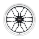17x9.5 WELD Performance Laguna 6 Drag Black Mill 6x127 6x5 ET35 Wheel Rim