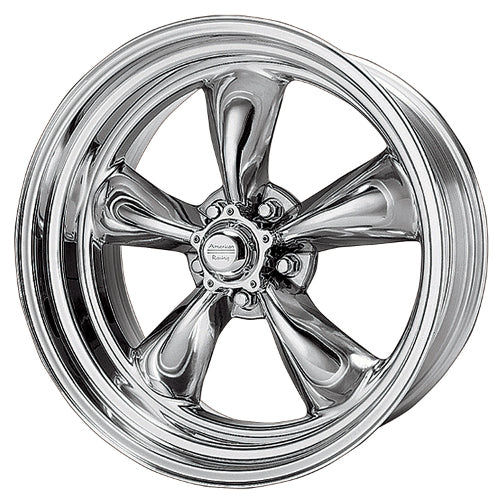 17x8 American Racing Torq Thrust II 1 Pc Polished Wheel 5x127 17-8 5-127